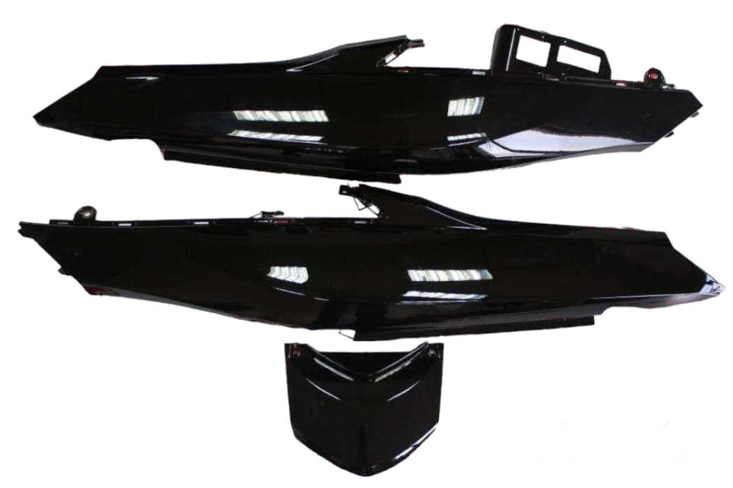 CYRPTON S SELE ALTI YAN KAPAK TAKIM VE STOP ÜST PARÇA SİYAH