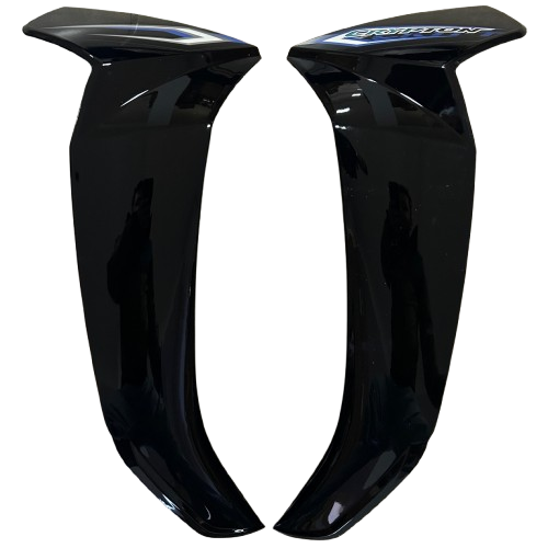 Yamaha Crypton C8 Dış Dizlik Rüzgarlık Sağ Sol Grenaj Siyah